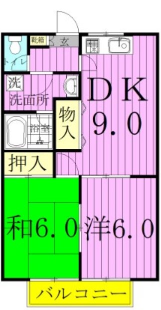 マロンドセブンⅡ 103号室 間取り