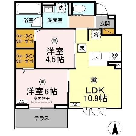 カルマーティ　calmati 間取り