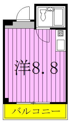 シティアイ五反野 間取り図