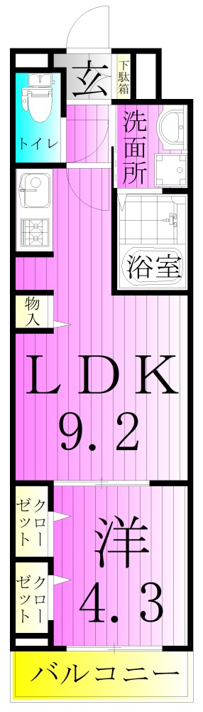 リッシュ メゾン 間取り図