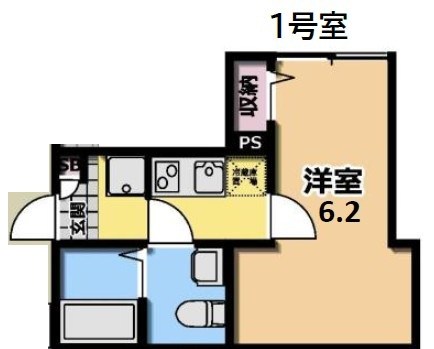 仮)ルーチェ北小金 101号室 間取り