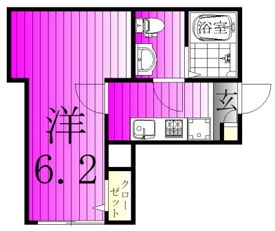 仮)ルーチェ北小金 101号室 間取り