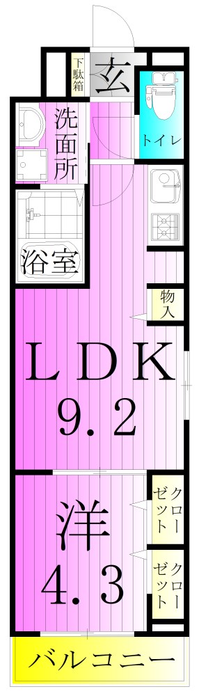 リッシュ メゾン 間取り図