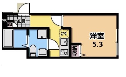 仮)ルーチェ北小金 102号室 間取り