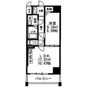 モアナ　レジデンス 702号室 間取り