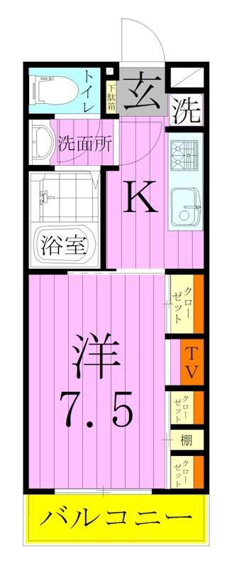 リブリ・グランレーヴ2 間取り図