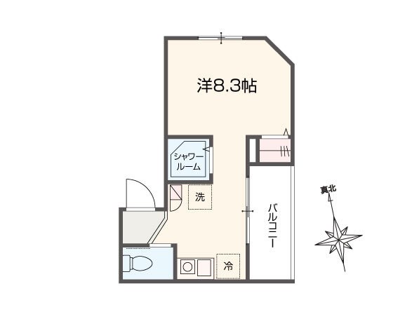 アイウシ梅島 間取り図