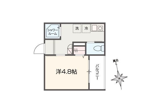 アイウシ梅島 間取り図