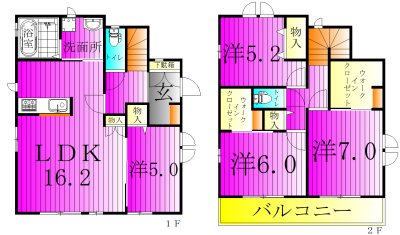 Ｓｕｍａｉ－ｔｏ柏市中新宿 間取り