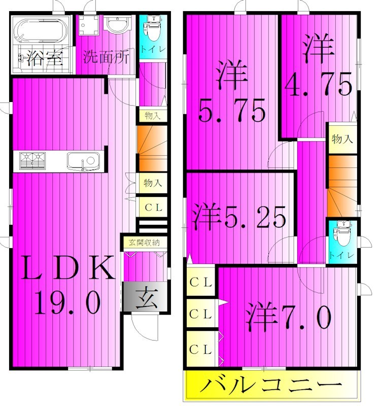 Ｓｕｍａｉ－ｔｏ柏市新逆井 間取り