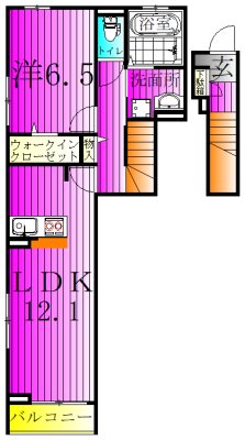 ベル・コリーヌＢ 間取り