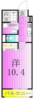 アルコート 間取り図