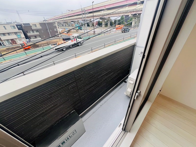 つばめハウス六町 ベランダ