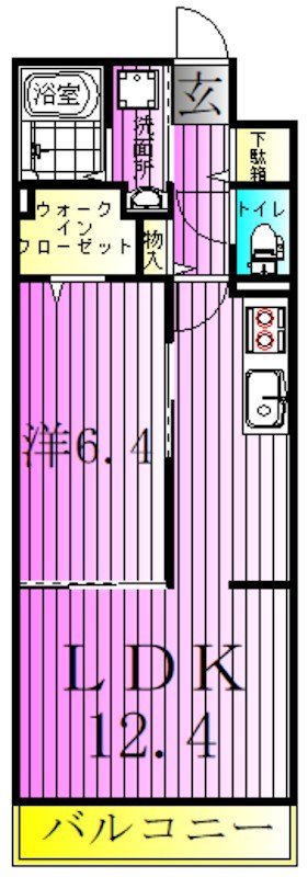 ブランノワレ 間取り図
