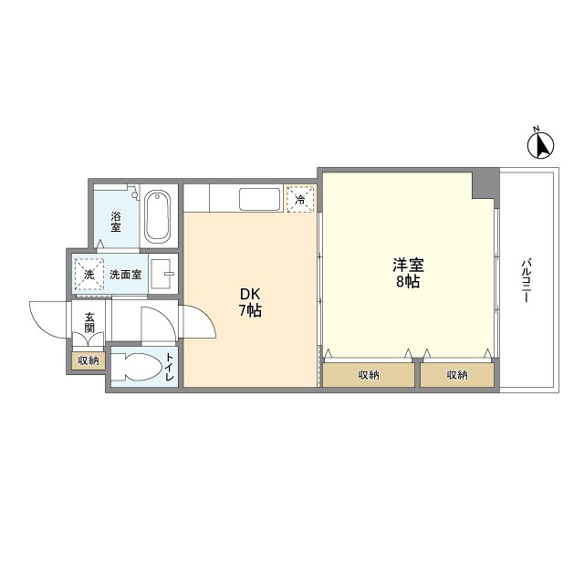 メゾンピオニー大師前 間取り図