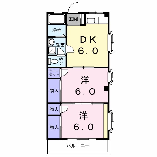 プリメーラ綾瀬 間取り図