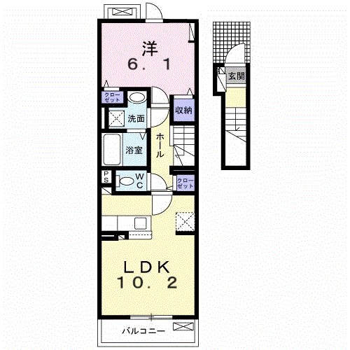 ファインアベニュー 間取り図