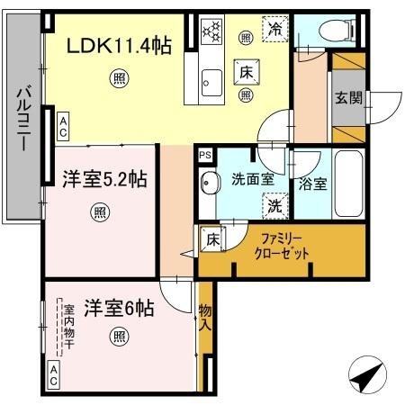 アミティエY 間取り