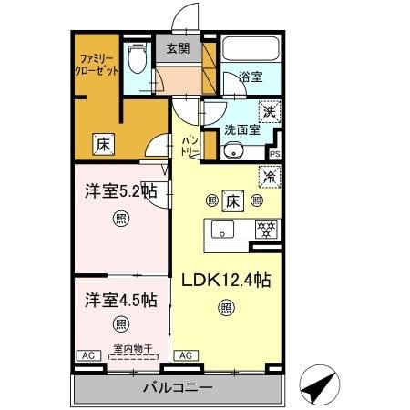 アミティエY 間取り