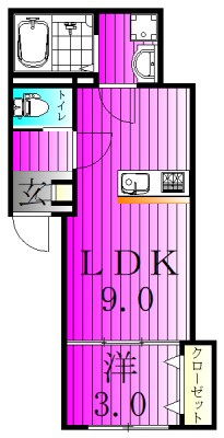 KEIAI　RESIDENCE　みのり台 間取り