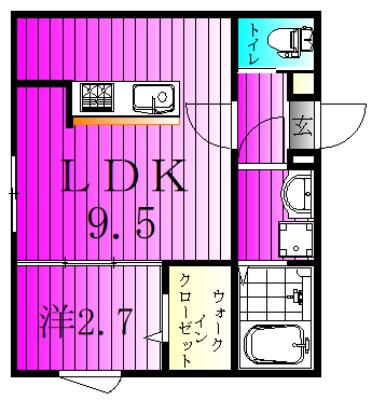 KEIAI　RESIDENCE　みのり台 間取り
