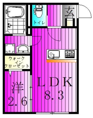 KEIAI　RESIDENCE　みのり台 間取り