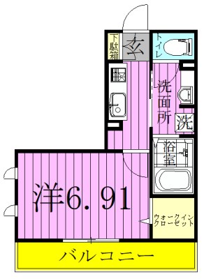 ヴィラ・エトワール 間取り図