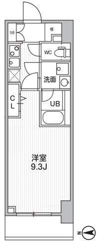 THEパームス熊野前 間取り図