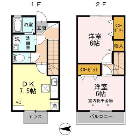 リアン 間取り図