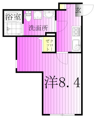 メゾンヴェルテ 間取り図