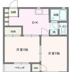 ベルウッドB棟 205号室 間取り