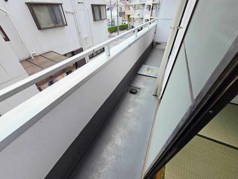 ソマール西竹の塚 ベランダ