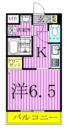 ｂ&amp;rsquo;ＣＡＳＡ　Ｖｅｒｄｅ　～ビーカーサヴェルデ～ 間取り図