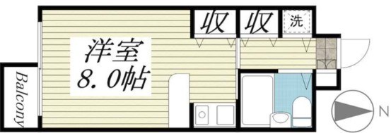 ジュネパレス新松戸第16 間取り