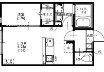 KEIAI RESIDENCE 我孫子 101号室 間取り