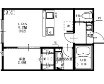 KEIAI RESIDENCE 我孫子 202号室 間取り