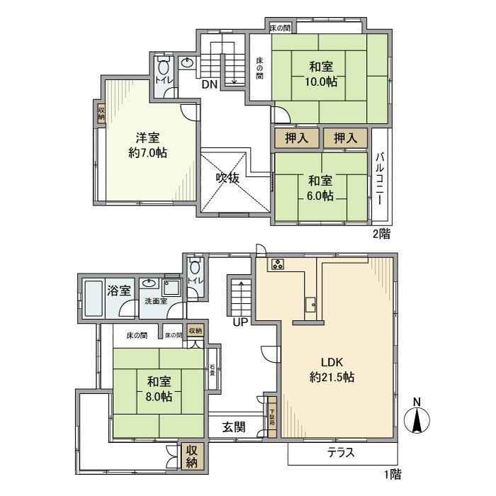 野々下戸建 間取り