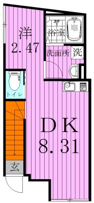LaLa　Cube 間取り図