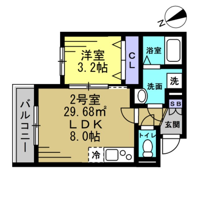 Lavage上本郷 間取り