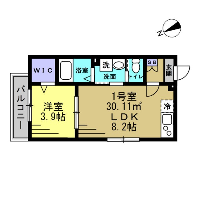 Lavage上本郷 間取り