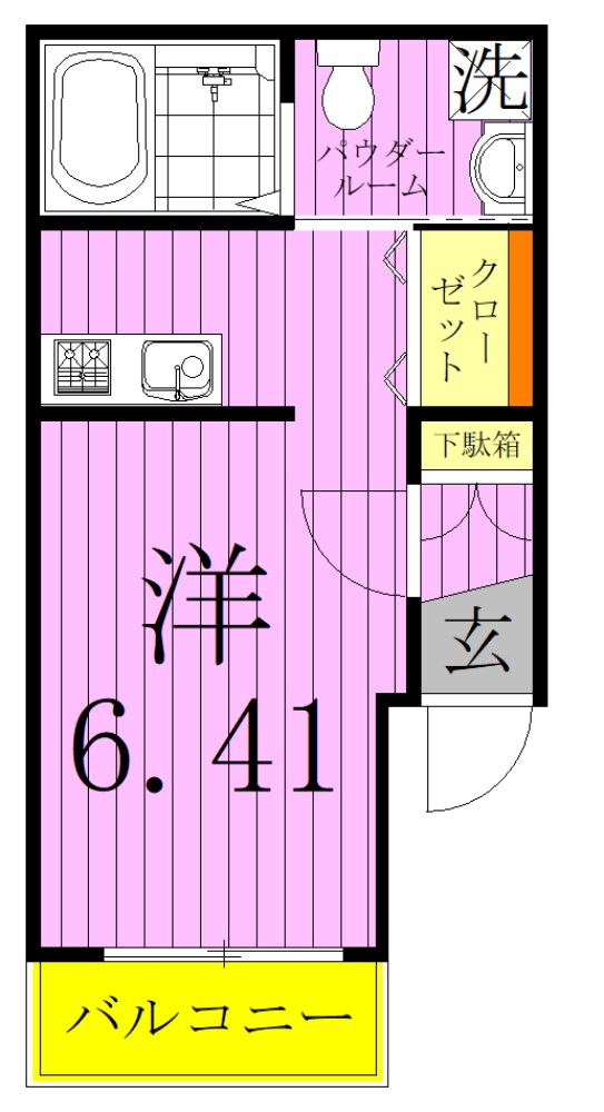 ｒｅｖｅｕｒ　ＨＡＮＡＨＡＴＡ～レヴェール ハナハタ～ 間取り図