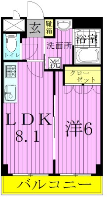 Ｍｅｔｚｇｅｒ 間取り図