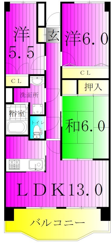 アーバンパーク柏 間取り