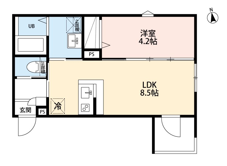 robot home 北綾瀬 間取り図