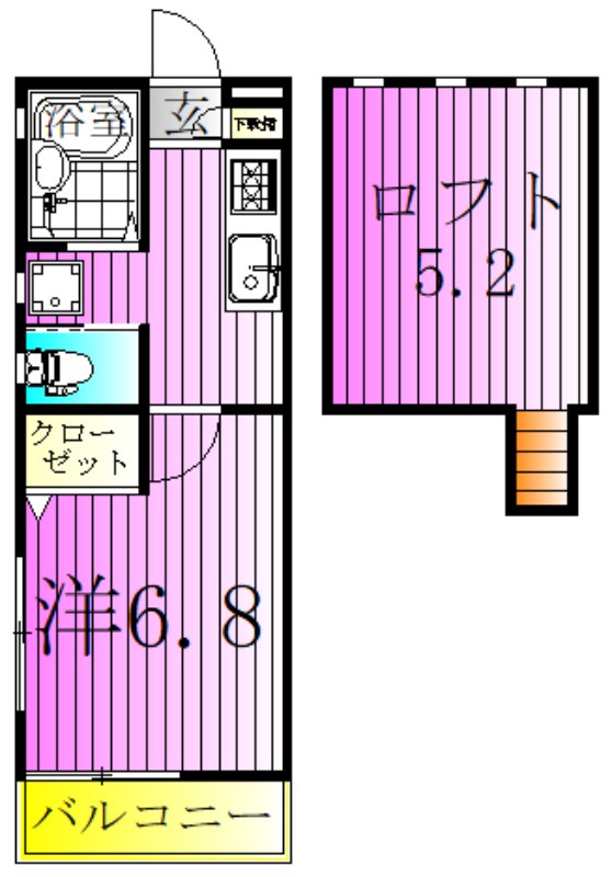 sierra六町 間取り図