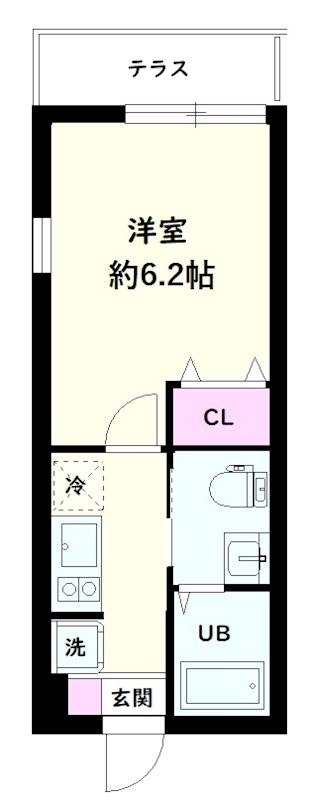 NSGATE江北1 間取り図