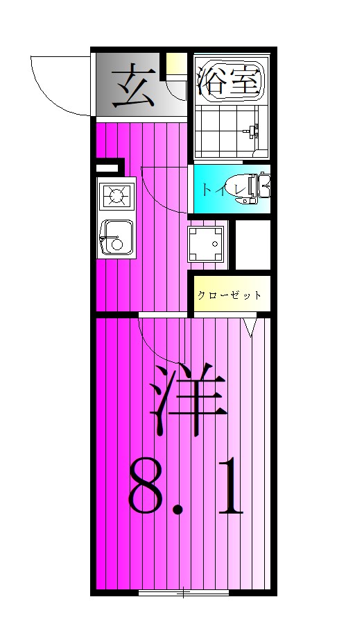リーリオ堀切 間取り図