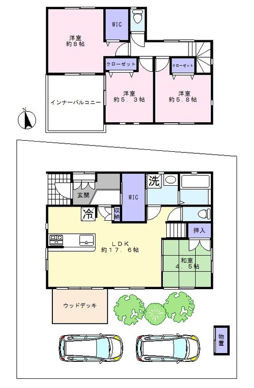 井坂邸 間取り