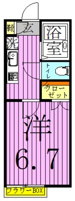 パルティール 間取り図