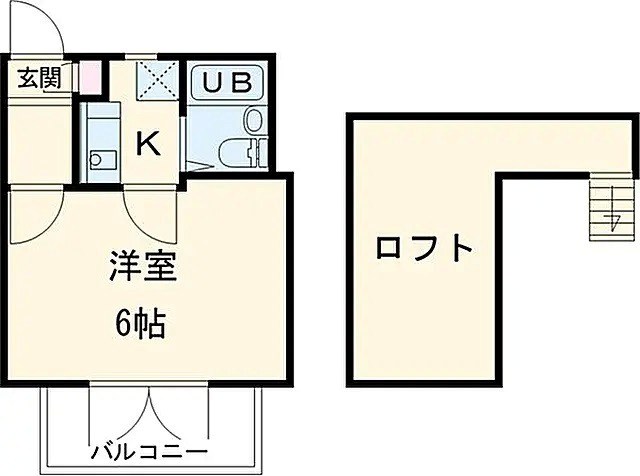 ジュネパレス松戸第59 202号室 間取り